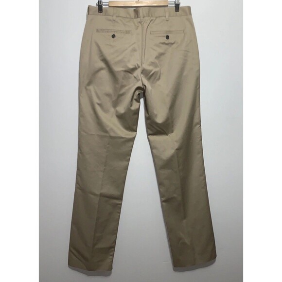 Bonobos Wednesdays Straight Chino Pants Mens 33x32 Tan Khaki - Picture 4 of 8